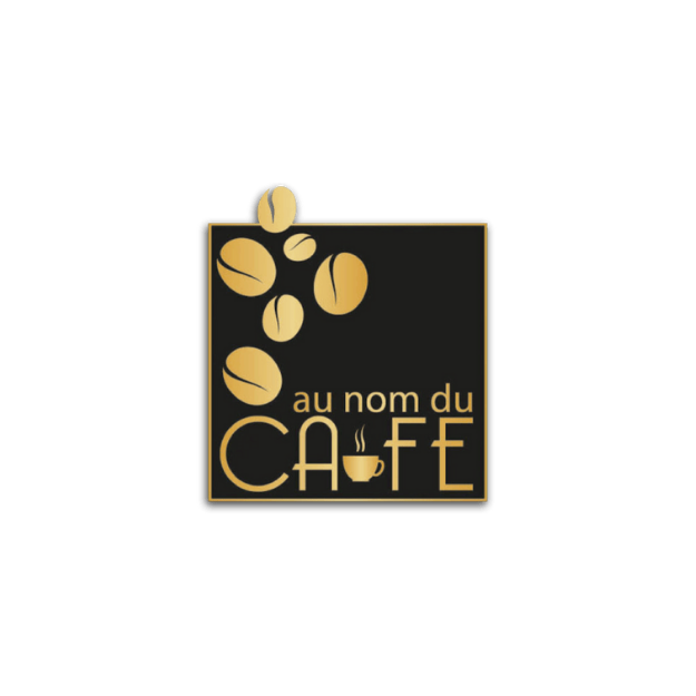 Logo du client Au nom du café, accompagné en community management par Agence Medila